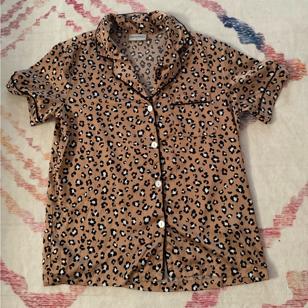 Pajama Set Animal Print